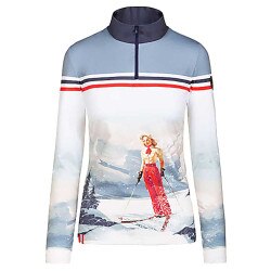 Almgwand Doppelreitalm Top Women's in Rot
